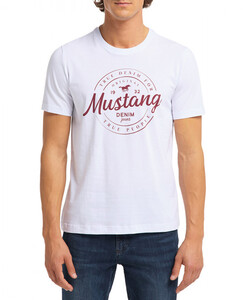 T-shirt  herr Mustang 1009937-2045