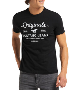T-shirt  herr Mustang 1009936-4142