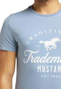 T-shirt  herr Mustang 1008963-5124
